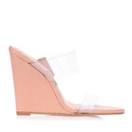 Anabela Salto Alto Vinil Cristal