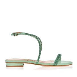 Flat Salto Baixo Infinity Mint