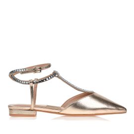 Flat Metalizado Ouro Light