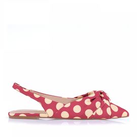 Sapatilha Slingback Wine Poa