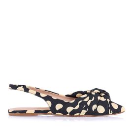 Sapatilha Slingback Black Poa