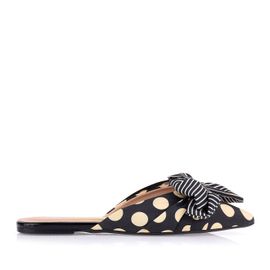 Mule Black Poa/Listra Giz Preta
