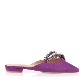 Mule Pedraria/Pérola Camurça Grape
