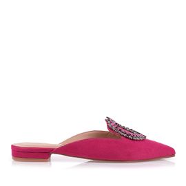 Sapatilha Camurça Fucsia