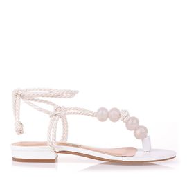 Rasteira Cord Off White