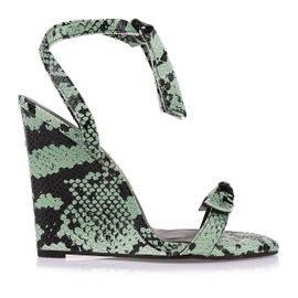 Anabela Salto Alto Anaconda Menta