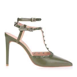 Chanel Salto Alto New Couro Forest