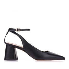 Slingback Salto Bloco Baixo New