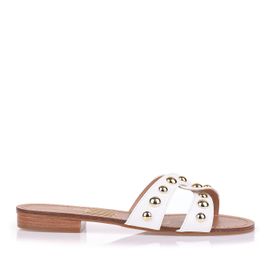 Flat Lizard Metal Branco