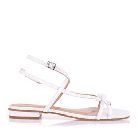 Flat Lizard Metal Branco
