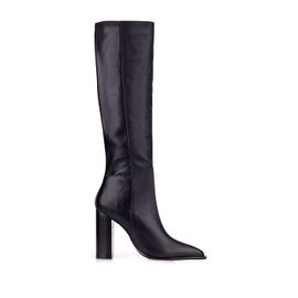 Bota Salto Alto Atanado Preto