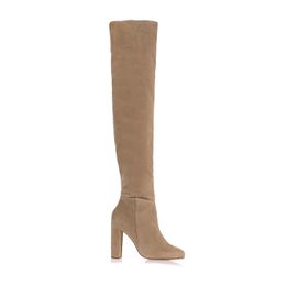 Bota Salto Alto Shammy Areia