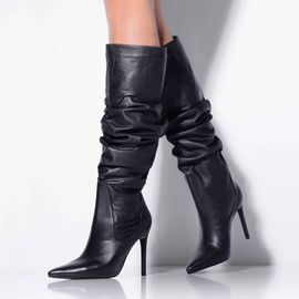 Bota Salto Alto Crimp