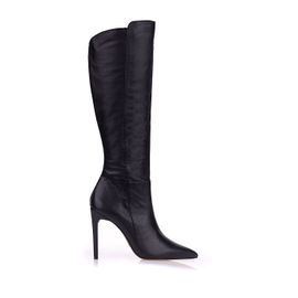 Bota Salto Alto Cano Alto Basic