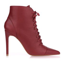 Bota Salto Alto Ankle Laced