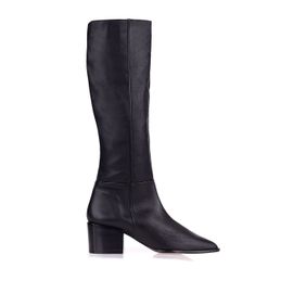 Bota Salto Médio Atanado Preto