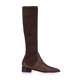 Bota Salto Baixo Atanado Café