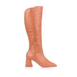 Bota Salto Médio Atanado Caramel