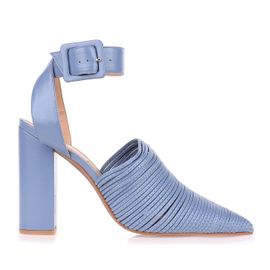 Slingback Salto Alto New Couro Heaven