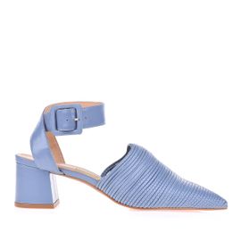 Slingback Salto Médio New Couro Heaven