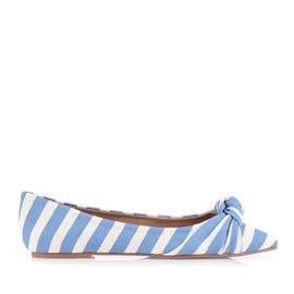 Sapatilha Striped Canvas Sky