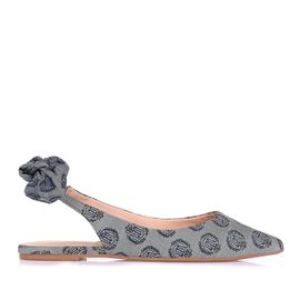 Sapatilha Jacquard Cinza