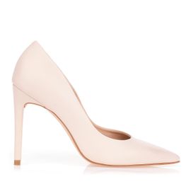 Scarpin Salto Alto Atanado Off White
