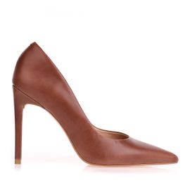 Scarpin Salto Alto Atanado Chocola