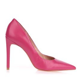Scarpin Salto Alto New Couro Pink