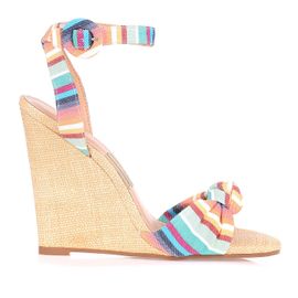 Anabela Salto Alto Listr Color