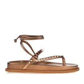 Flat Salto Baixo New Metal Bronze