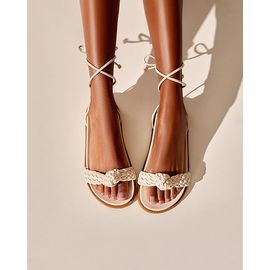 Flat Salto Baixo Soft Off White