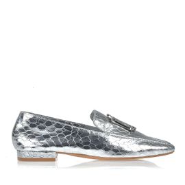 Mocassim Snake Silver