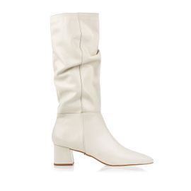 Bota Salto Médio New Couro Cotton