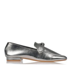 Mocassim Metalizado Argento