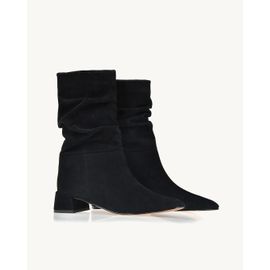 Bota Salto Médio Shammy Preta