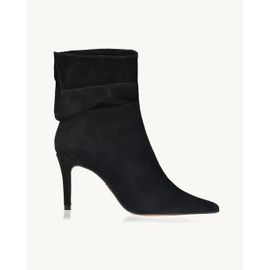 Bota Salto Médio Chamois Preta