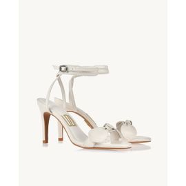 Sandália Salto Alto Milano Off White