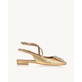 Flat Croco Or