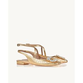 Flat Croco Or