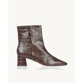Bota Salto Médio Aligator Coffee