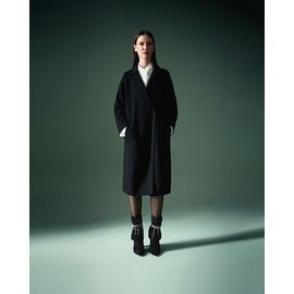 Bota Salto Médio Chamois Preta