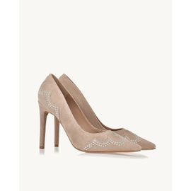 Scarpin Salto Alto Shammy Areia