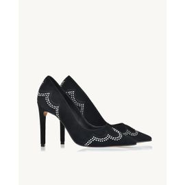 Scarpin Salto Alto Shammy Preta