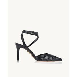 Slingback Salto Médio Milano Preta