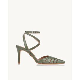 Slingback Salto Médio Milano Olivine