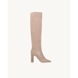 Bota Salto Alto Shammy Areia