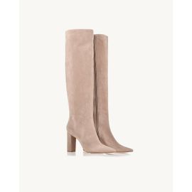 Bota Salto Alto Shammy Areia