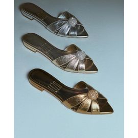 Flat Metalizado Ouro Light