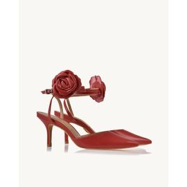 Slingback Salto Médio Milano Red